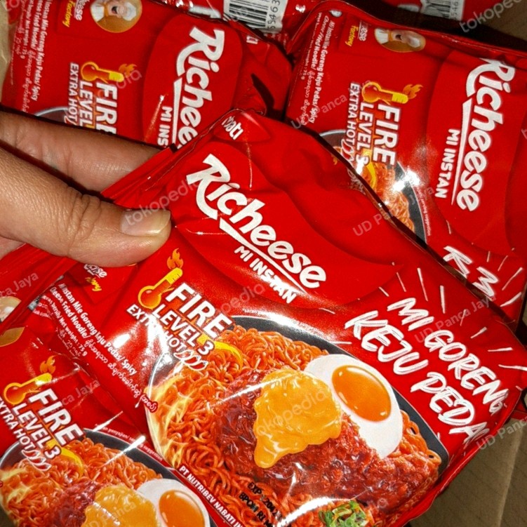 Mie Goreng Richeese / Mie Instan Keju Viral