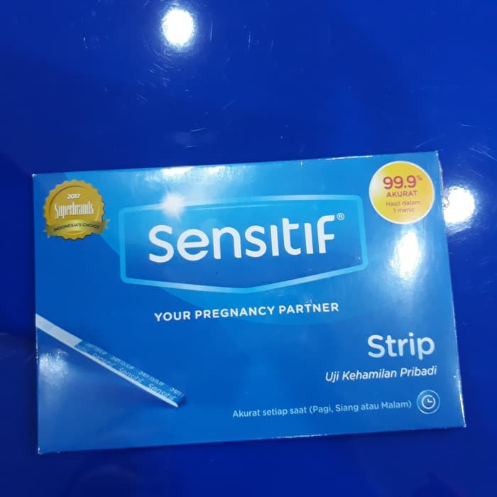Sensitif strip testpack
