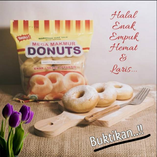 

Donat mega makmur isi 10