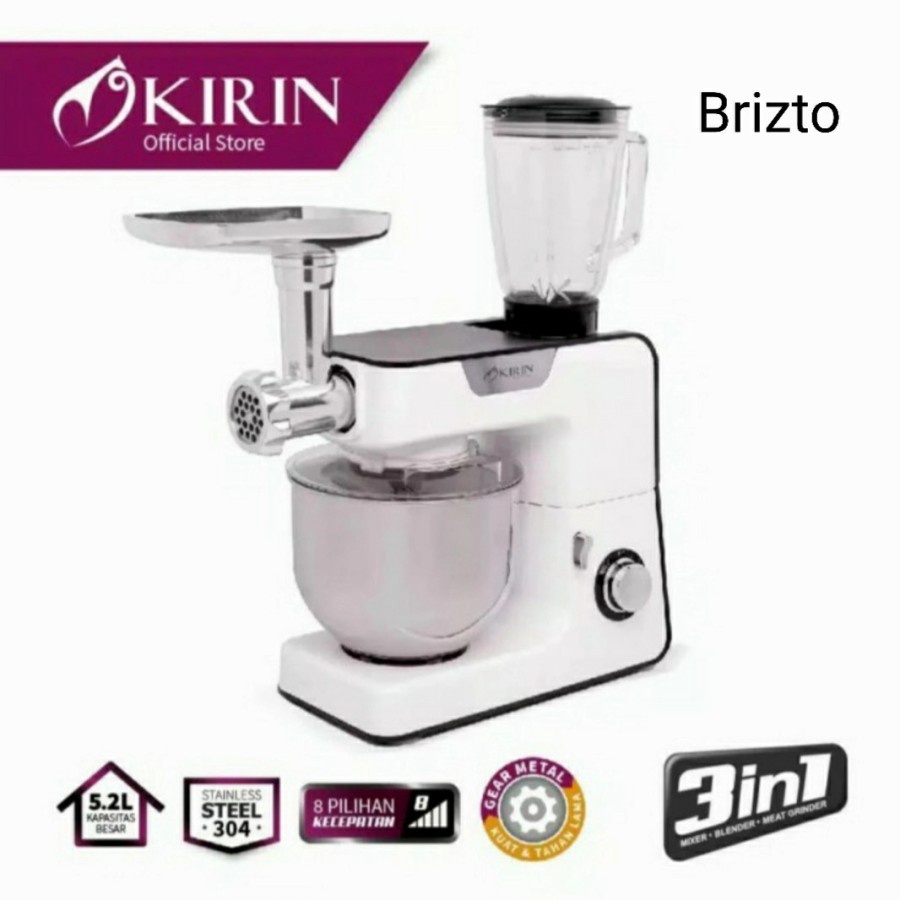 Kirin planetary 3in1 mixer KPM 630, Pencampur Kirin KPM-630