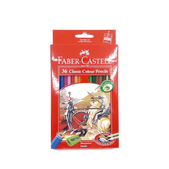 

PENSIL WARNA FABER CASTELL CLASSIC 36 WARNA