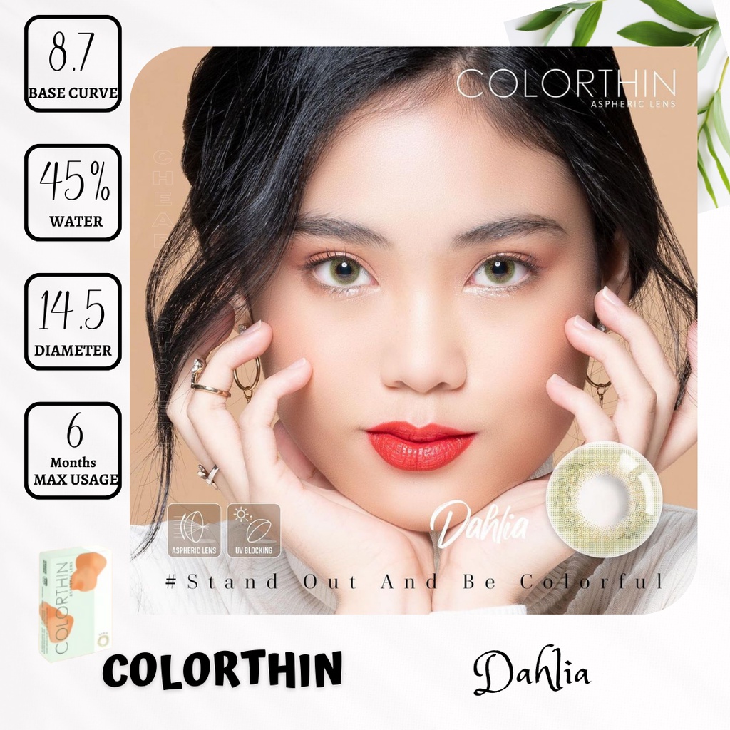 SOFTLENS X2 - COLORTHIN ASPHERIC LENS DIA. 14.50mm MINUS -0.50 SD -2.75