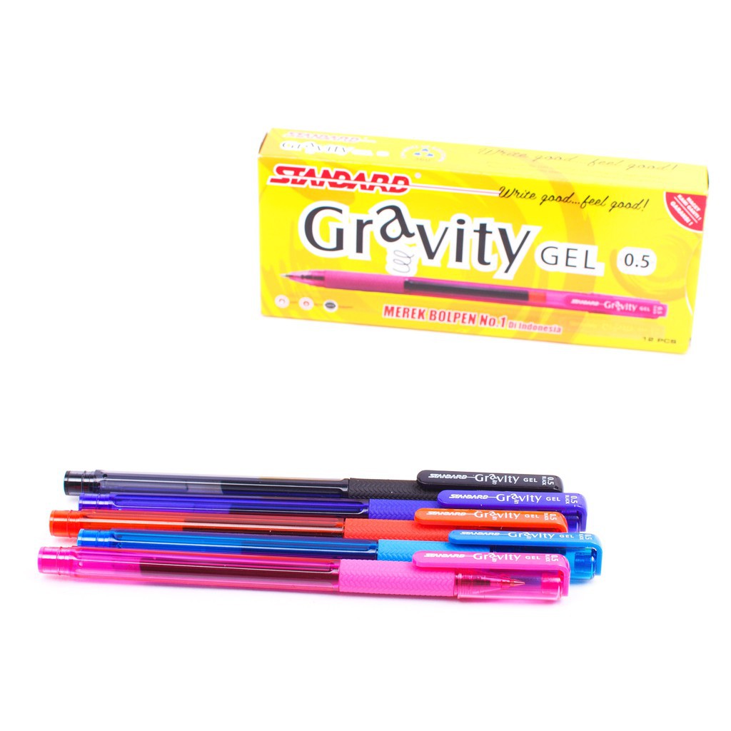 12 pcs / Pen Gravity 0,5 GEL Standard