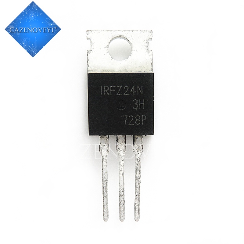 5pcs Ic IRFZ24NPBF IRFZ24N IRFZ24 TO-220 55V 17A 70mOhm 13.3nC