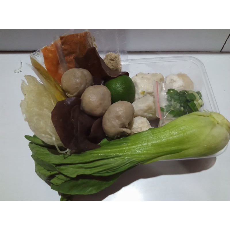 TEKWAN TEKWAN TOPING BAKSO FROZEN KEMASAN BOK