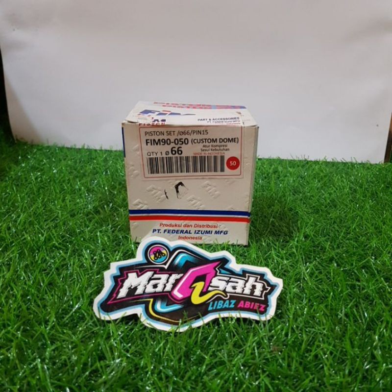 Piston Fim90 diameter 65.5 66 66.5 67 67.5 68 pin 15 piston fim tiger fim custom dome marqsah racing-3