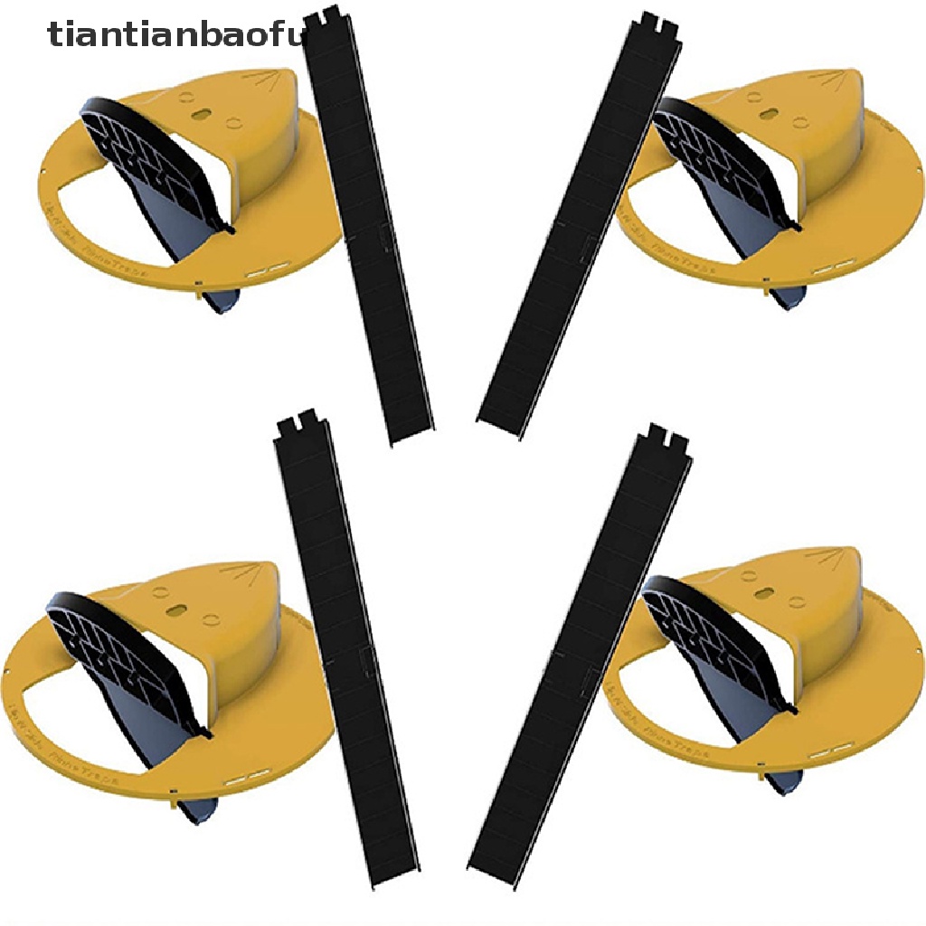 [tiantianbaofu] Reusable Smart Mouse Rat Trap Plastic Flip Slide Bucket Lid Mouse Rat Mouse Trap Boutique