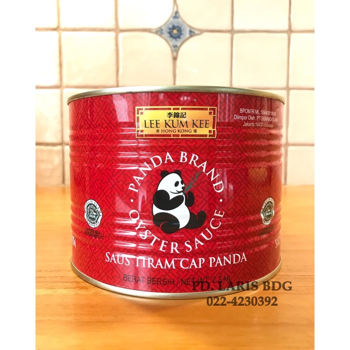 

SAUS TIRAM CAP PANDA / LEE KUM KEE 2.2KG (OYSTER SAUCE PANDA BRAND)