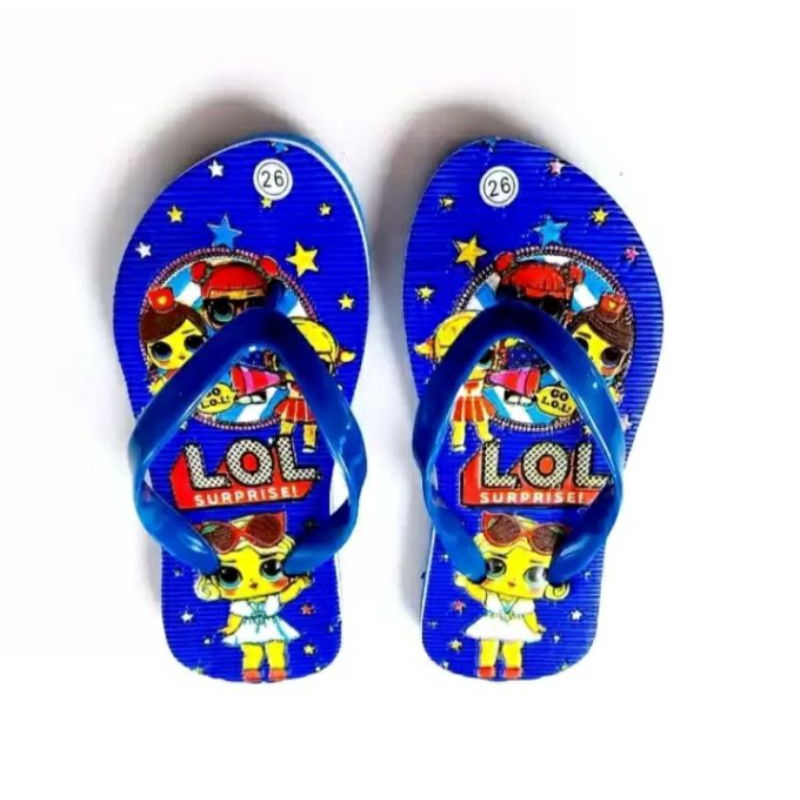 SandaL Jepit Anak LoL Datar termurah