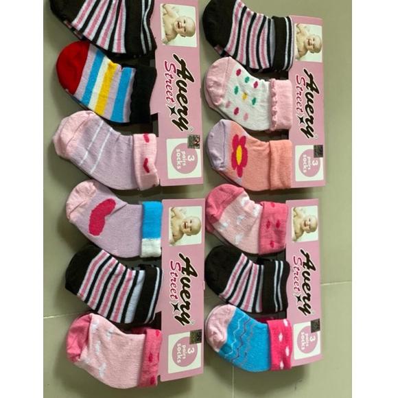 [VU.21Jl22ᵞ] Kaos kaki 3in1 0-12bulan AVERY STREET