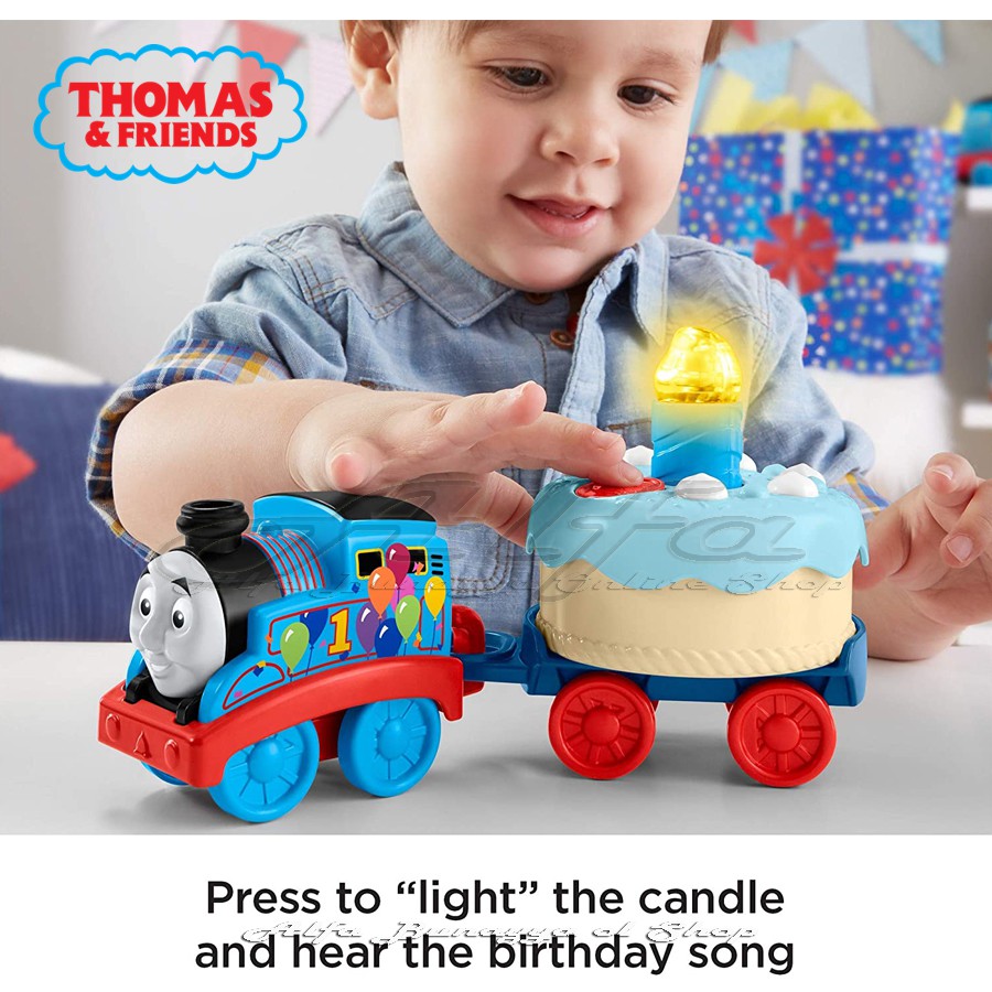 Thomas And Friends - Birthday Wish Thomas - Musical Push Along Toy Train