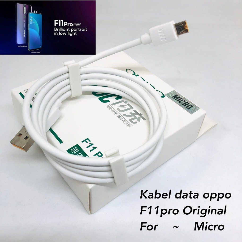 new~Original KABEL DATA OPPO F11 / F11 PRO / REALME 3 / REALME 3 PRO VOOC FAST CHARGING 4A