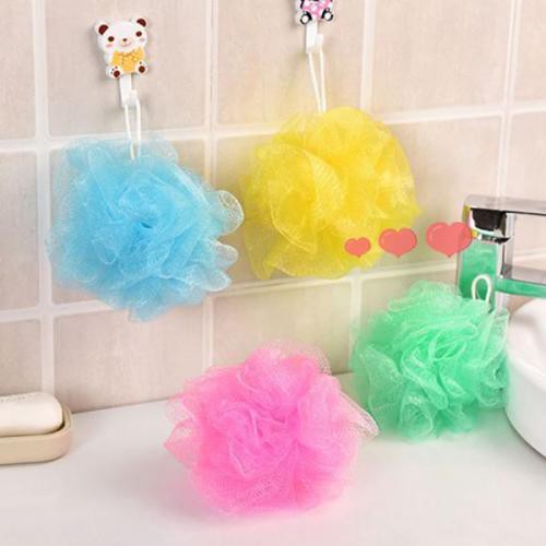 [DEASHOP] SPONS MANDI JARING RAINBOW / SPONGE SHOWER GEL / SPONS MANDI BUSA TEBAL BATH PUFF