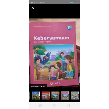 

Tematik Quadra SD kelas 2G Kebersamaan