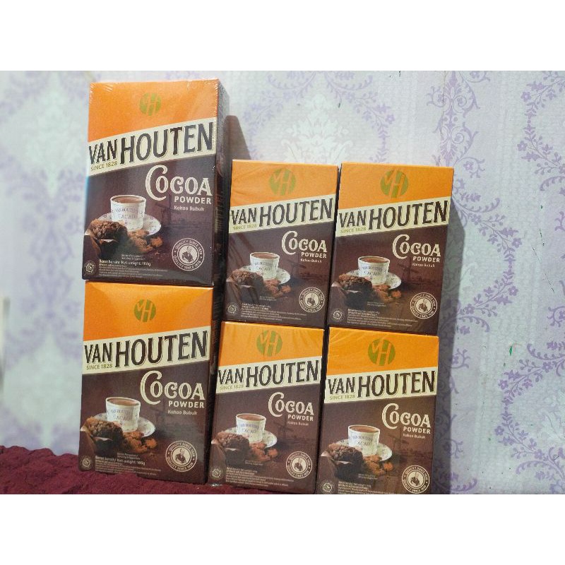 

Van Houten cocoa powder 45 gr & 180 gr