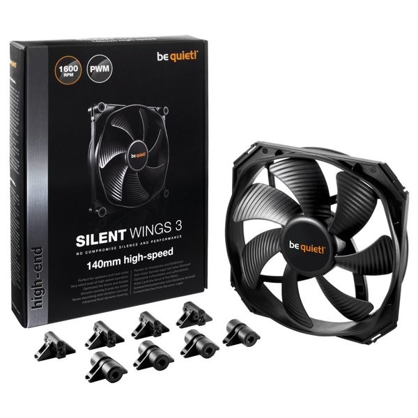 Be Quiet Silent Wings 3 140mm PWM HIGH SPEED - Case Fan