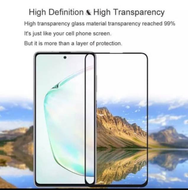 Tempered glass Samsung NOTE 10 LITE S10 LITE S20 FE A32 A52 A72 A22 S21 FE A14 M52 M32 M62 A23 A33 A53 A73 A52S S22 S23 Plus A34 A54 A24 full lem glue anti gores kaca