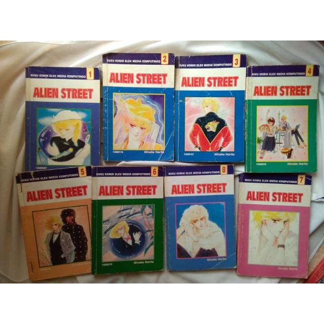 

Minako Narita ~ Alien street full set