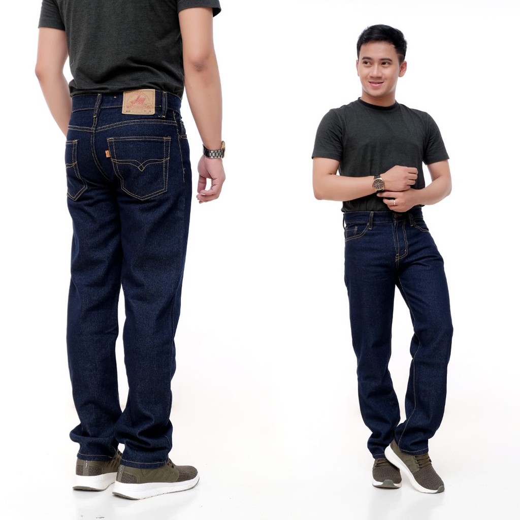 Celana Jeans Panjang Reguler Straight Grade Original 28 38 Celana Jeans Panjang Reguler Straight Grade Original 28 38