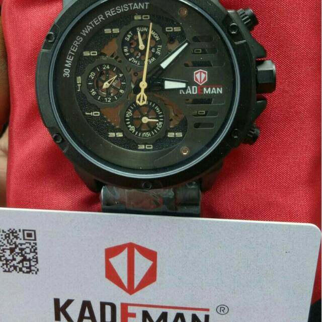 JAM TANGAN KADEMAN QUARTZ ORI