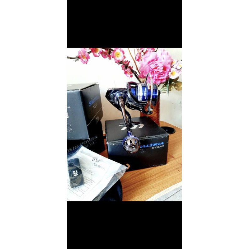 Reel Pancing Daiwa Ori Asli Saltiga Model Tahun 2015 5.000 5000