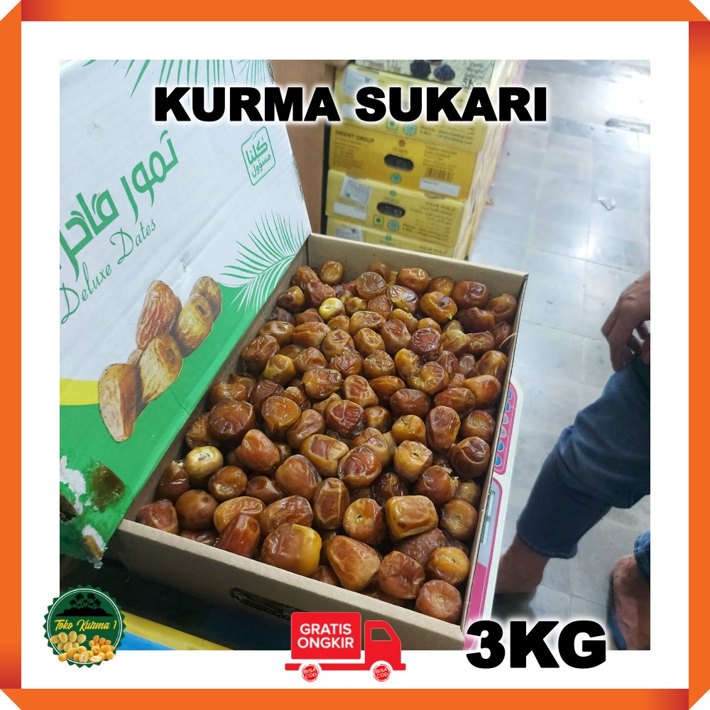 

Kurma sukari isi 3kg/KURMA SUKARI ALQASIM [3KG]