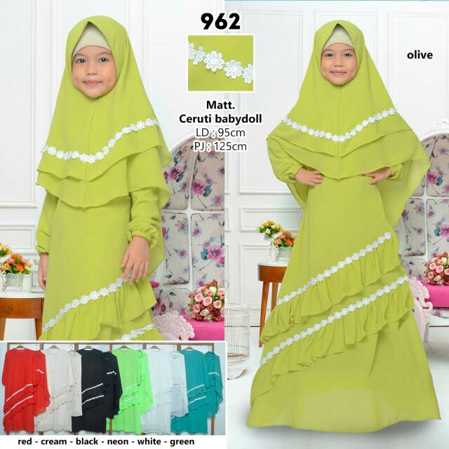 Gamis ceruti anak
