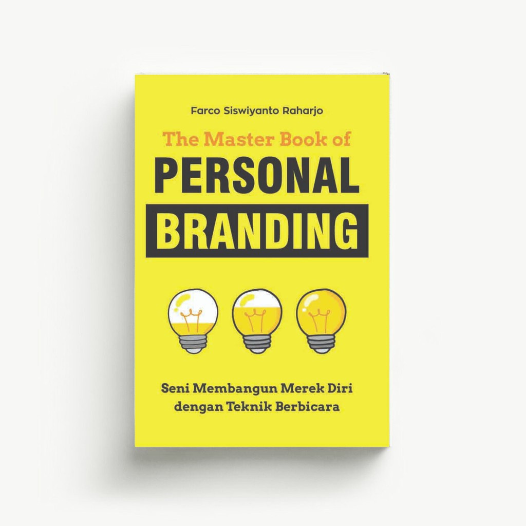 BUKU ORIGINAL The master book of personal branding Penerbit AHE