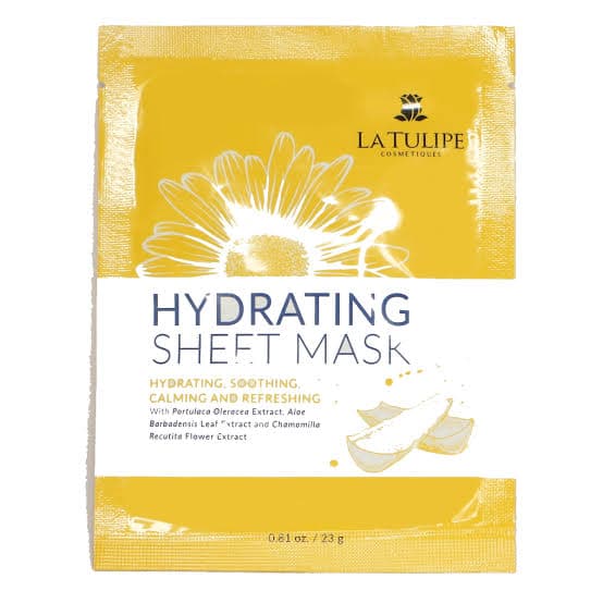 la tulipe sheet mask / masker topeng