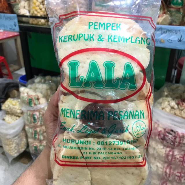 Kemplang Panggang Super Ada Sambal Nya Pempek Lala Palembang 300 gram