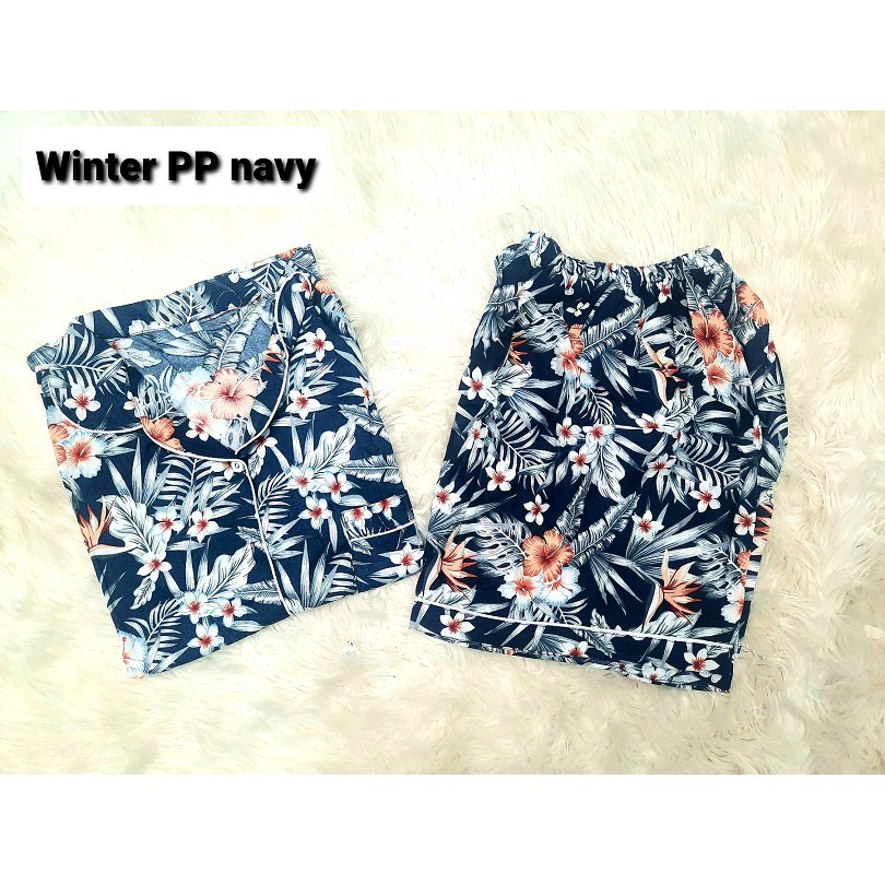 FORTGLASS WINTER PP PIYAMA CELANA PENDEK PAJAMAS BAJU TIDUR WANITA BAHAN RAYON MURAH MERIAH