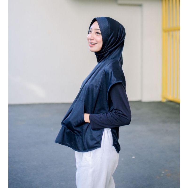 Hijab Olahraga Muslimah Running | Sport Hijab Active