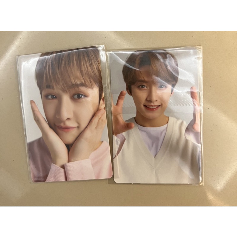 photocard nacific straykids r8 type a leeknow bangchan