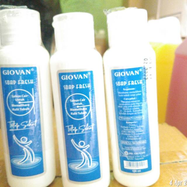 GIOVAN SOAP FRESH (Biru) 90 ml / GIOVAN Soap For Women 90 ml