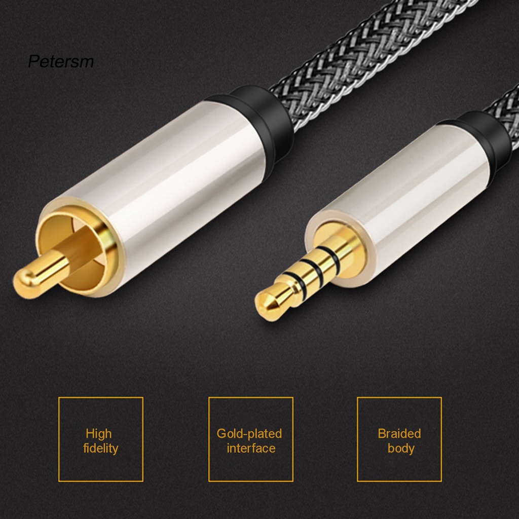 Kabel Audio Video Digital Coaxial Spdif 3.5mm Ke Rca Untuk Xiaomi Mi 12 Tv