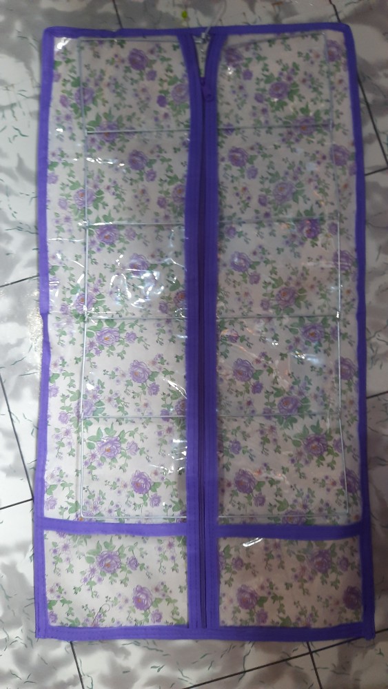 ( Bisa Cod Promo Murah Set 3in1 Rak Gantung Motif Bunga Full Resleting Kualitas Terbaik Dan Termurah