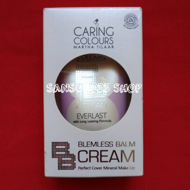 BB Cream Blemless Balm Caring Colours Martha Tilaar Everlast Perfect Cover Mineral Make Up 35g