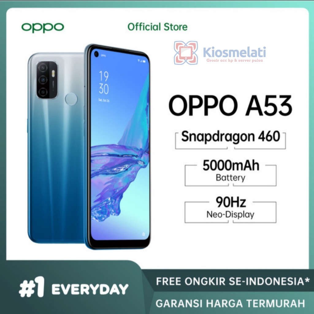 HP OPPO A53 4/64GB - OPPO A 53 RAM 4GB INTERNAL 64GB