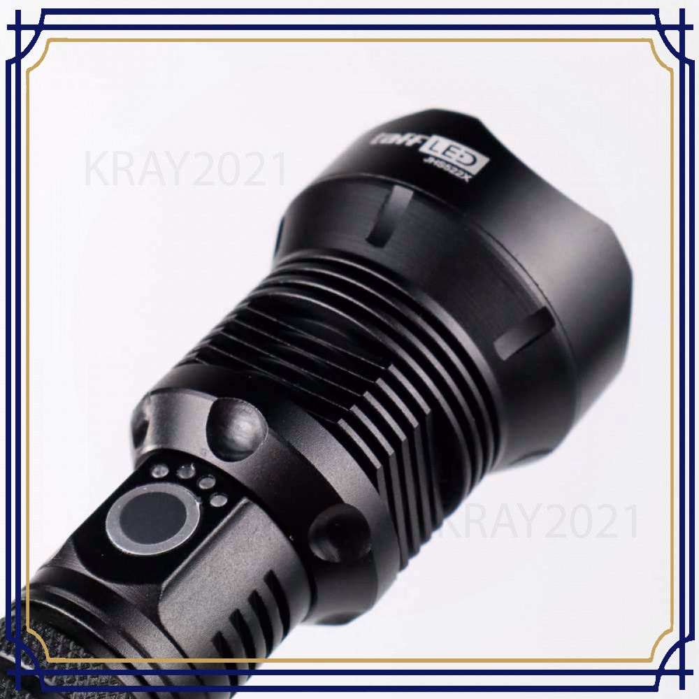 TaffLED Senter LED Flashlight USB Rechargeable XHP 70.2 - JHS522X