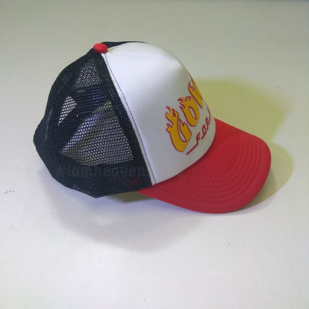 Topi Gowes Sepeda Trucker Jaring Truckerhat Seoeda Lioat MTB Roadbike