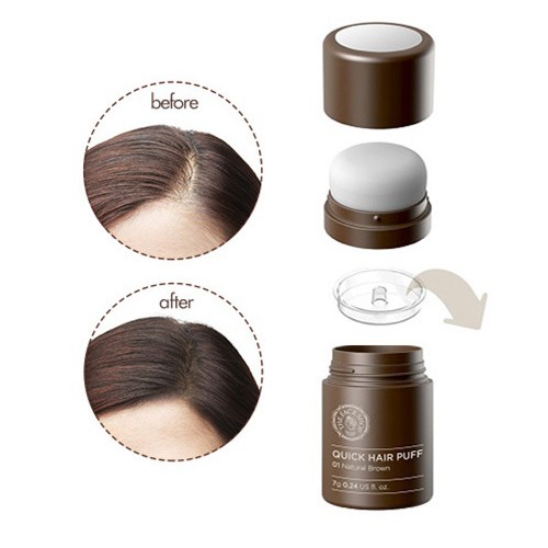 THEFACESHOP - Quick Hair Puff #2 Dark Brown ( Exp 2026 )