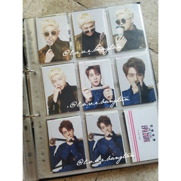 BTS Epilogue mpc mini photocard || RM JIN