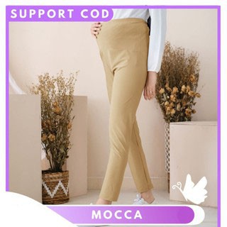Celana Lejing Panjang Ibu Hamil Legging Hamil Nyaman Halus Elastis