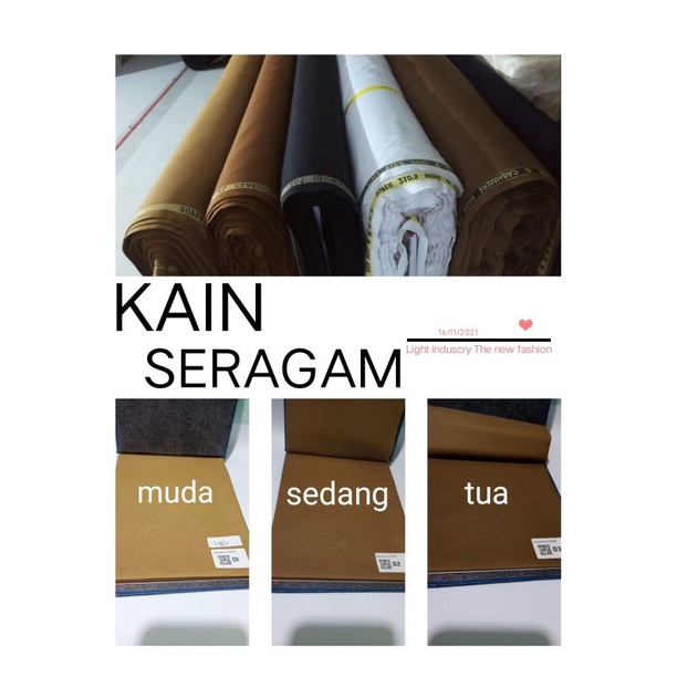 [Promo] KAIN PEMDA KHEKI/SERAGAM DINAS PNS/PDH/ASN/BAHAN WOOL KATUN TEBAL/LEMBUT/MURAH/BAGUS TERLARI