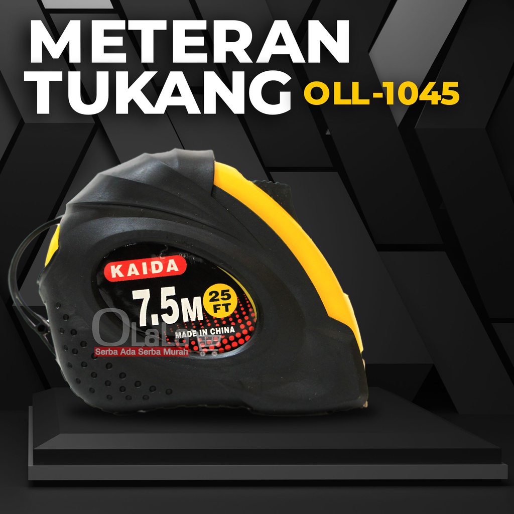 ALAT PENGUKUR TUKANG / METEREN TUKANG 7.5M-1045