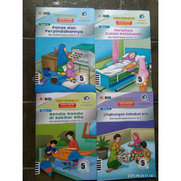 1PAKET LKS AKSES TEMATIK TEMA BUKU PENGAYAAN UNTUK SD/MI SEMESTER 2 KELAS 5 KURIKULUM 2013 EDISI REV