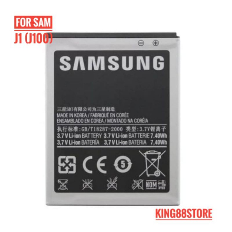 BATTERY BATERAI BATRE ORIGINAL 99,9% SAMSUNG J1