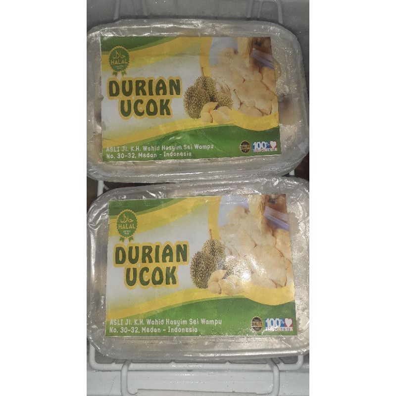 

durian kupas ucok asli