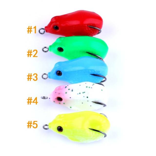 UMPAN CASTING SNAKEHEAD / GABUS SOFTFROG SF5