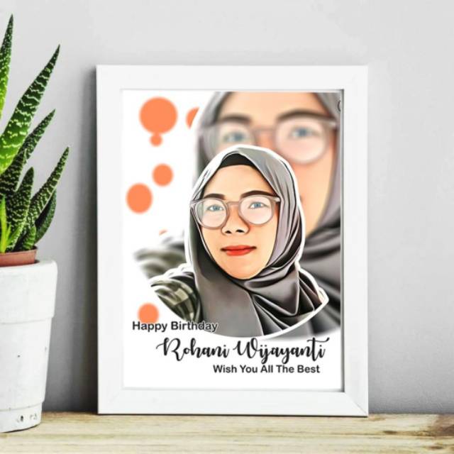 

Karikatur CETAK + SOFT FILE + FIGURA 25cm x 30cm